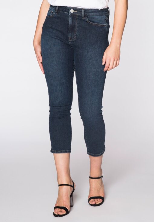 Yoek My denim Skinny ankle length | Donker Blauw | Maat 32