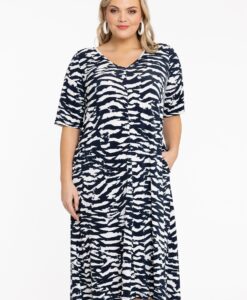 Yoek Jurk A-lijn ARIA | Blauw | Maat 38/40