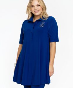 Yoek Tuniek wide bottom LADYBUG | Indigo | Maat 54/56