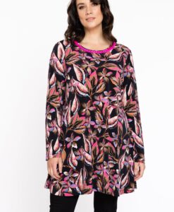 Yoek Tuniek wide bottom Chain | Zwart | Maat 46/48