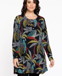 Yoek Tuniek wide bottom | Zwart | Maat 50/52