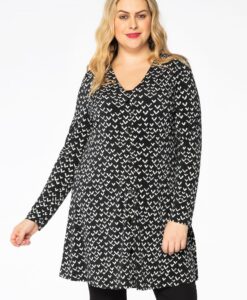 Yoek Vest wide bottom VENCE | Zwart | Maat 54/56