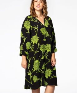 Yoek Jurk TOLEDO | Zwart | Maat 38/40