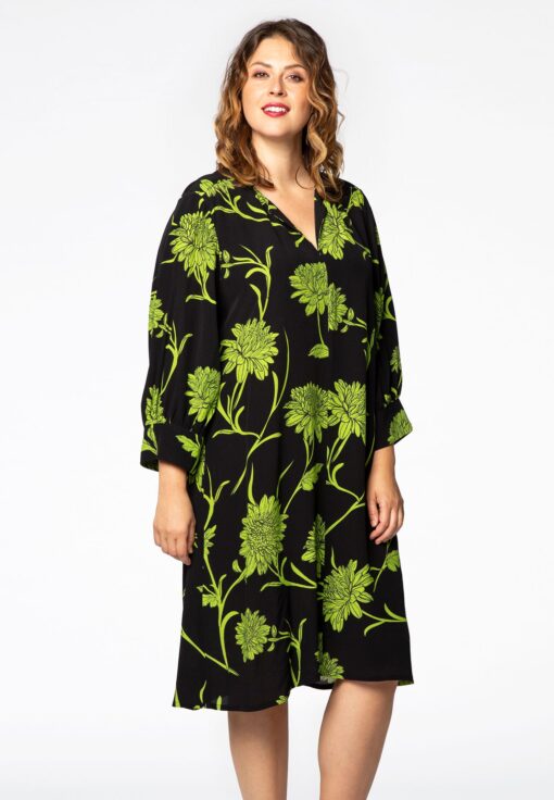 Yoek Jurk TOLEDO | Zwart | Maat 38/40