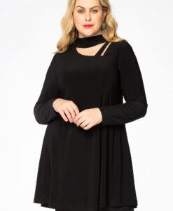 Yoek Tuniek wide bottom turtle | Zwart | Maat 50/52