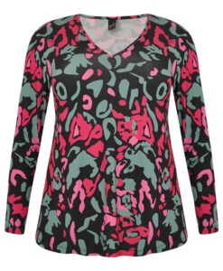 Yoek Shirt relax EVRY | Zwart | Maat 38/40