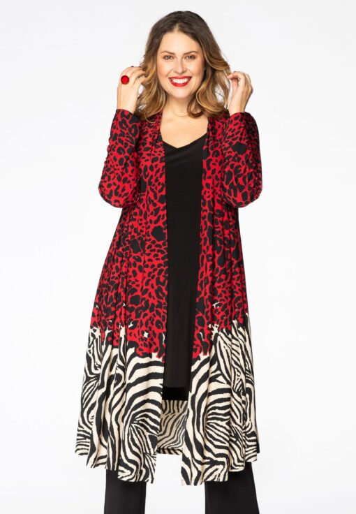 Yoek Lang vest LEO | Rood | Maat 46/48