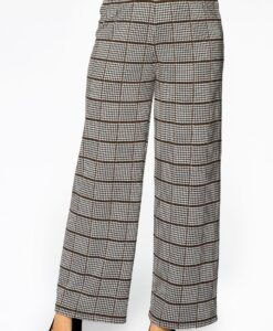 Yoek Trousers PRINCE DE GALLES | Bruin | Maat 42/44
