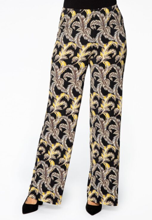 Yoek Broek PLUME | Zwart | Maat 38/40