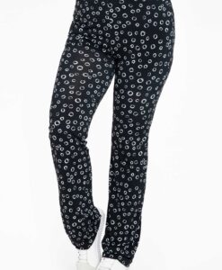 Yoek Tregging CIRCLES | Zwart | Maat 58/60
