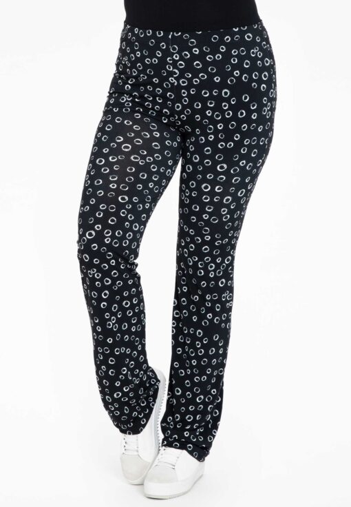 Yoek Tregging CIRCLES | Zwart | Maat 58/60