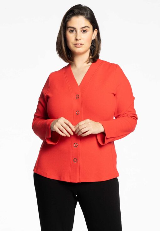 Yoek Vest | Rood | Maat 50/52