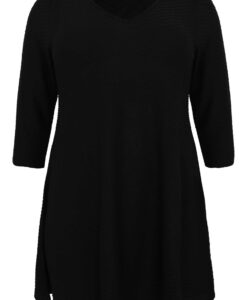 Yoek Tuniek wide bottom OBLIE | Zwart | Maat 42/44