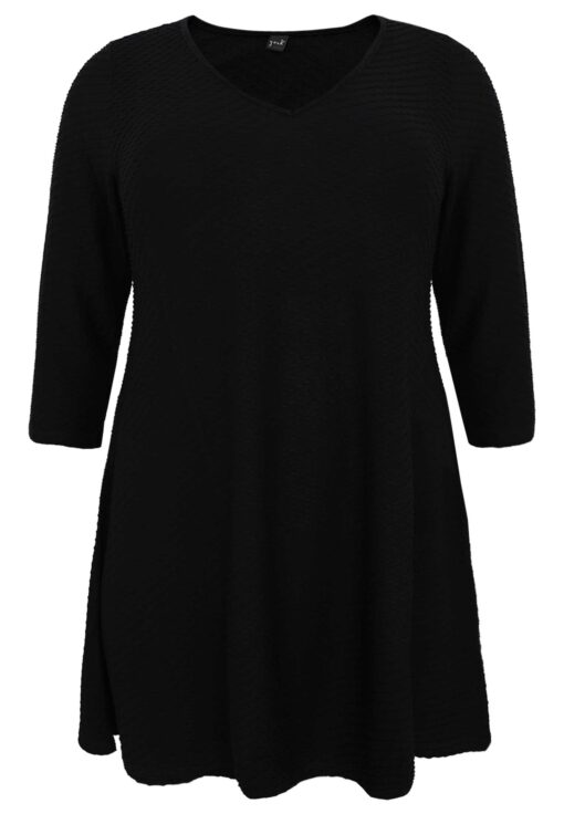 Yoek Tuniek wide bottom OBLIE | Zwart | Maat 42/44
