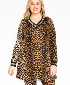 Yoek Sweatshirt | Bruin | Maat 54/56