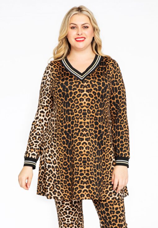 Yoek Sweatshirt | Bruin | Maat 54/56