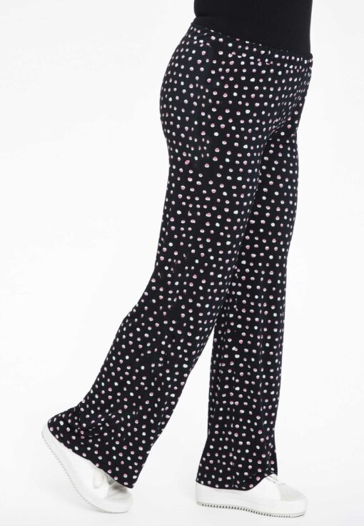 Yoek Broek SPRINKLE | Zwart | Maat 46/48