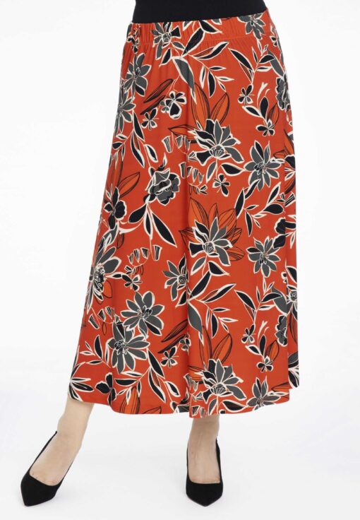 Yoek Rok MIX PRINT | Rood | Maat 54/56