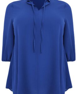 Yoek Blouse string | Indigo | Maat 58/60