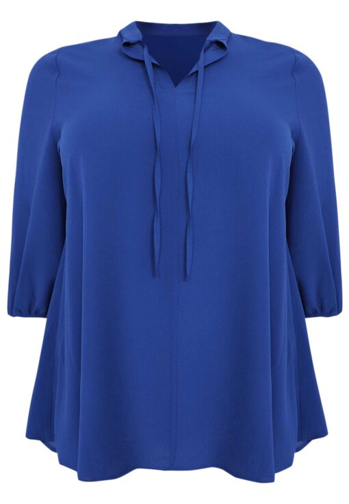 Yoek Blouse string | Indigo | Maat 58/60