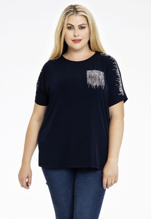 Yoek Shirts | Blauw | Maat 58/60