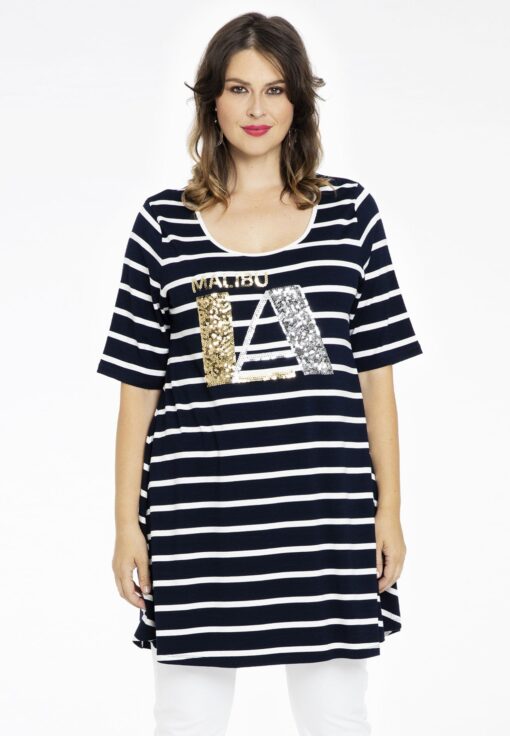 Yoek Tuniek wide bottom MARITIME | Blauw | Maat 46/48