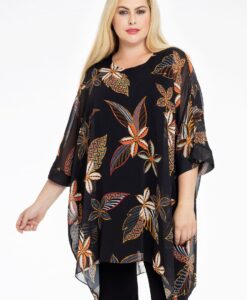Yoek Tuniek MAYFLOWER | Zwart | Maat 38/40