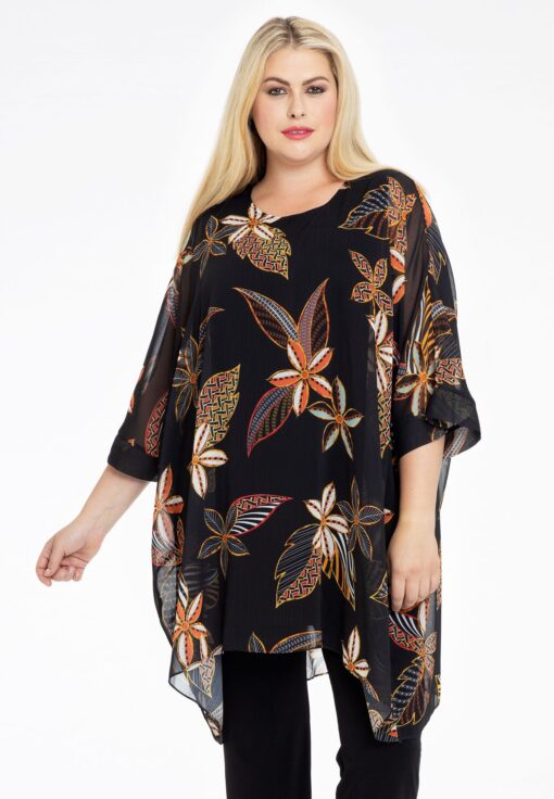 Yoek Tuniek MAYFLOWER | Zwart | Maat 38/40