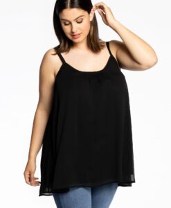 Yoek Singlet | Zwart | Maat 42/44