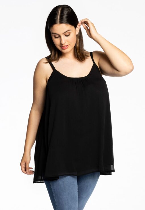 Yoek Singlet | Zwart | Maat 42/44