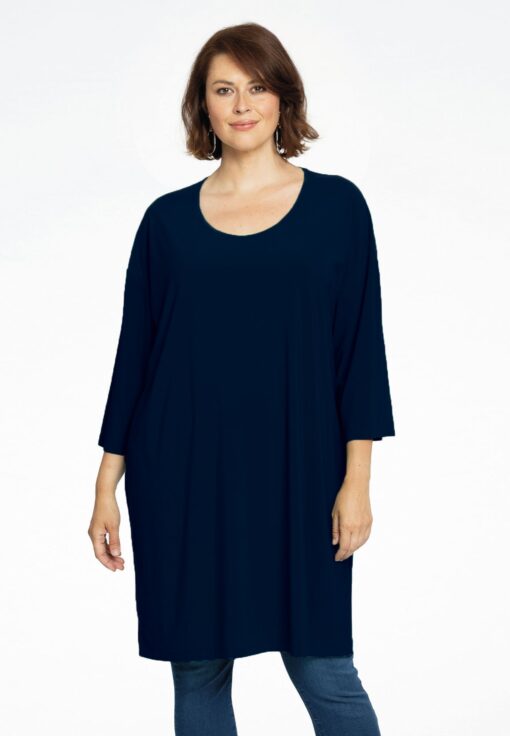 Yoek Tuniek wijd en recht | Blauw | Maat 38/40