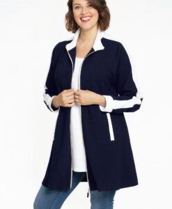 Yoek Vest met rits | Blauw | Maat 38/40