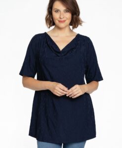 Yoek Tuniek flare waterval CHAINS | Blauw | Maat 42/44