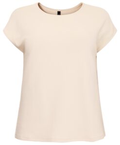 Yoek T-Shirt wijd | Bruin | Maat 38/40