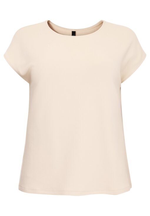 Yoek T-Shirt wijd | Bruin | Maat 38/40