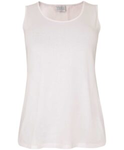 Yoek Top relax fit | Wit | Maat 46/48