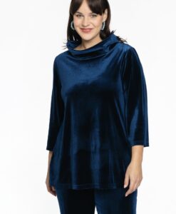 Yoek Shirt A-lijn | Blauw | Maat 46/48