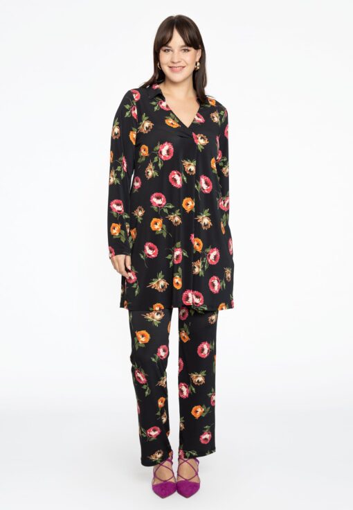 Yoek Tregging DAHLIA | Zwart | Maat 42/44