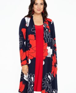 Yoek Vest POPPY | Rood | Maat 38/40