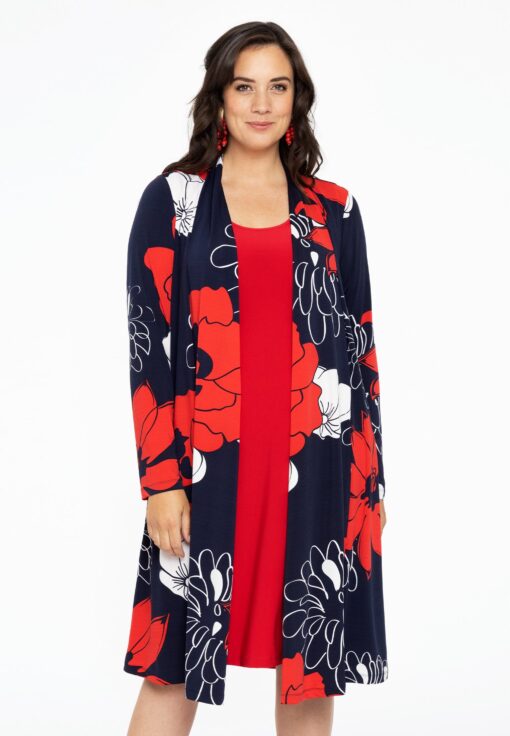 Yoek Vest POPPY | Rood | Maat 38/40