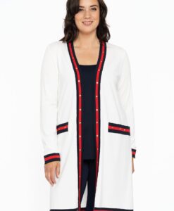 Yoek Vest mets | Wit | Maat 38/40