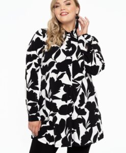 Yoek Wijde blouse VITTORIA | Wit | Maat 42/44