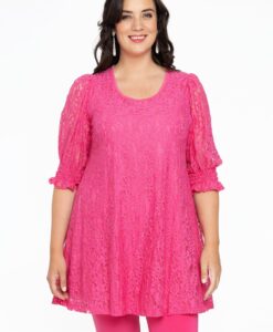 Yoek Tuniek wide bottom | Roze | Maat 38/40