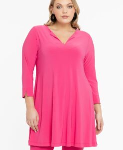 Yoek Tuniek wide bottom | Roze | Maat 38/40