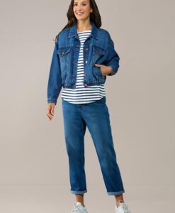 Caroline Tensen Helsinki Oversized Denim Jacket Denim Blue