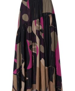 Chrissy Print Rok Taupe / Multi