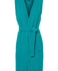 Parker Vest Aquagroen