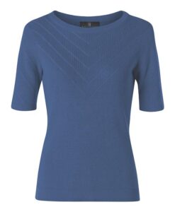 Quinn Top Grijs Blauw