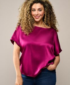 Camilla Top Dark Berry Maxi