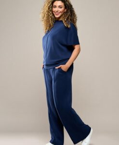 Felice Broek Navy Maxi